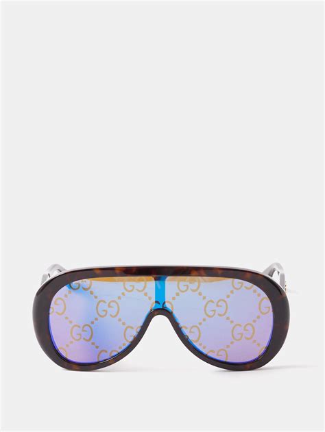 authentic Gucci mask sunglasses